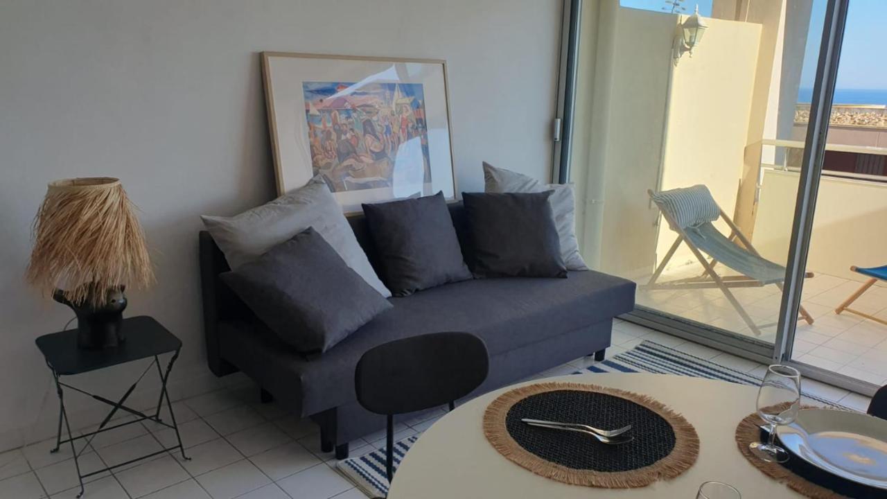 Appartement Vue Bleu Azur Sète Exteriör bild