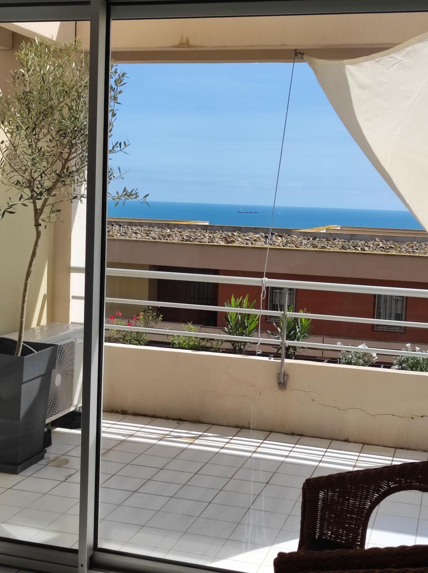 Appartement Vue Bleu Azur Sète Exteriör bild